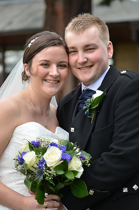 Mr and Mrs Mowatt married in Dundee at the Invercarse Hotel